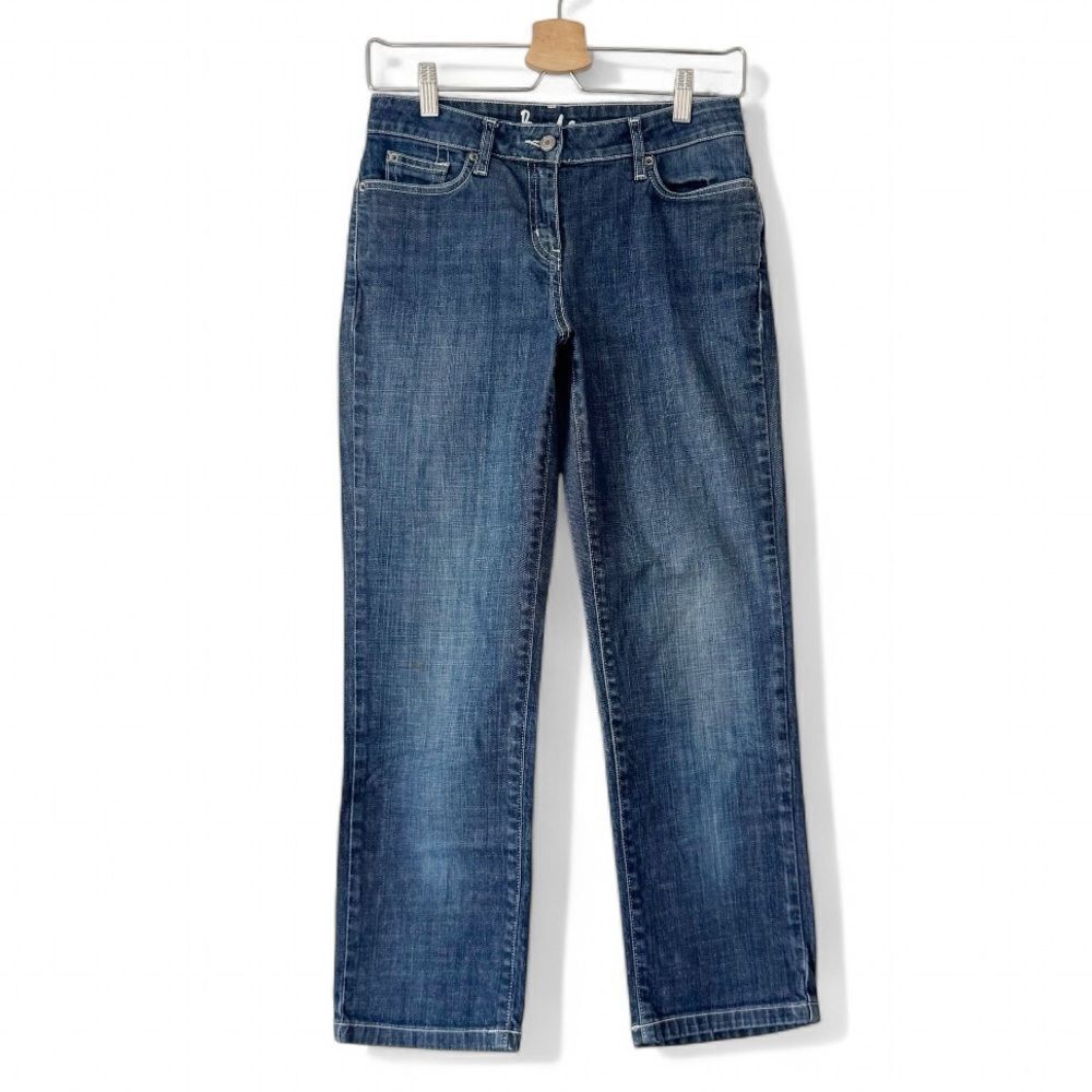 Boden Cropped Capri Denim Jeans Size 8